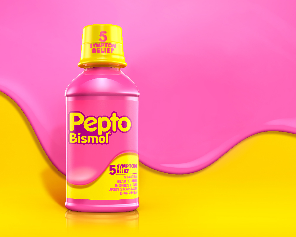 Pepto-Bismol Kicks Off Season of Indulgence with Rebrand