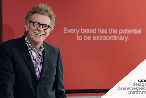 Jerry Kathman in front of quote "Every brand has the potential to be extraordinary."
